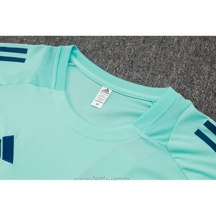 Chandal del Real Madrid Manga Corta 2024-2025 Verde - Pantalon Corto